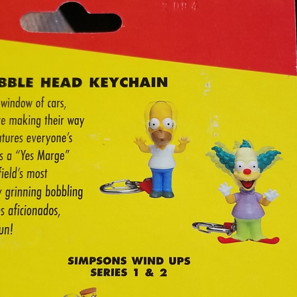 Krusty Bobble Head Keychain - Picture 8 of 10